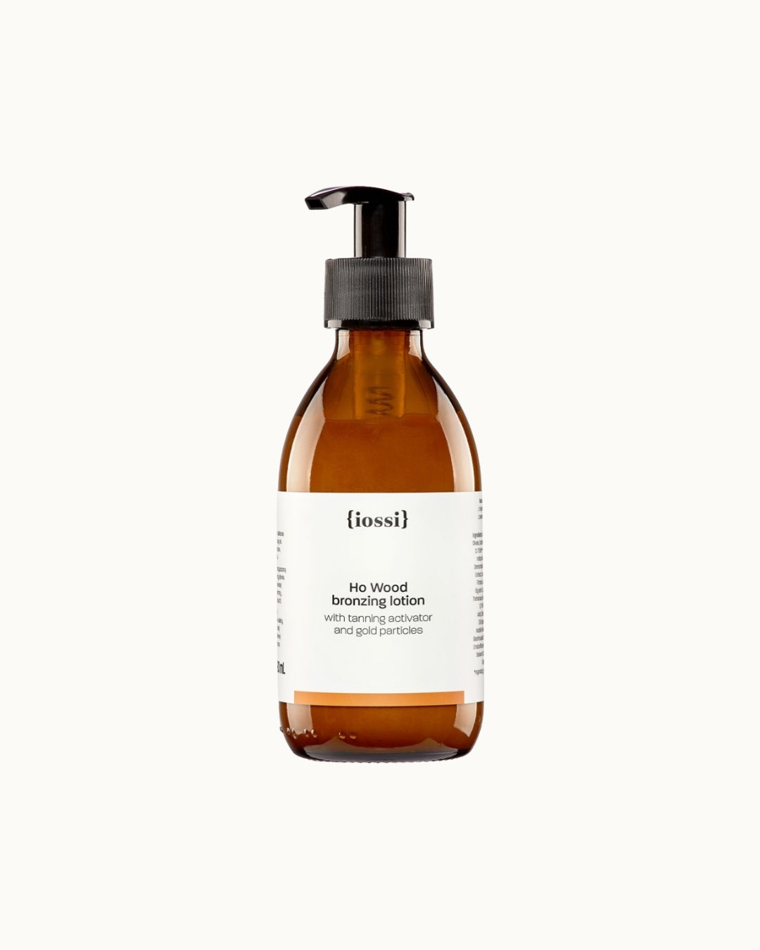 IOSSI Ho Wood Bronzing Lotion with Golden Particles