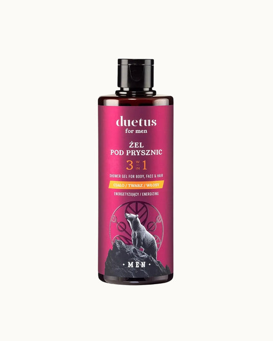 DUETUS FOR MEN Energizing Shower Gel YES 3in1